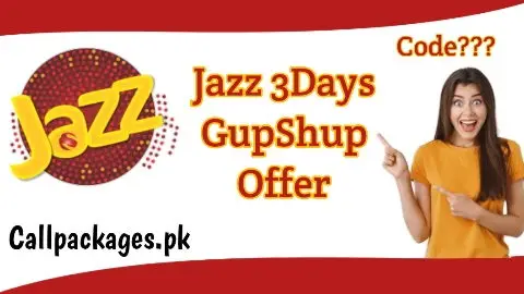 Jazz 3Day Gupshup Offer Code