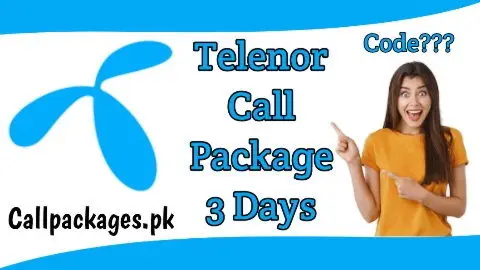 telenor call package 3days